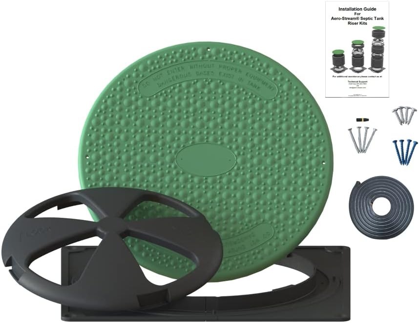 AS-R10 Septic Tank Riser kit - 23.5" Diameter X 10" Tall